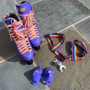 Beach Bunny Roller Skates by Moxi Skates | Periwinkle/Sunset | US Women's 8.5-9